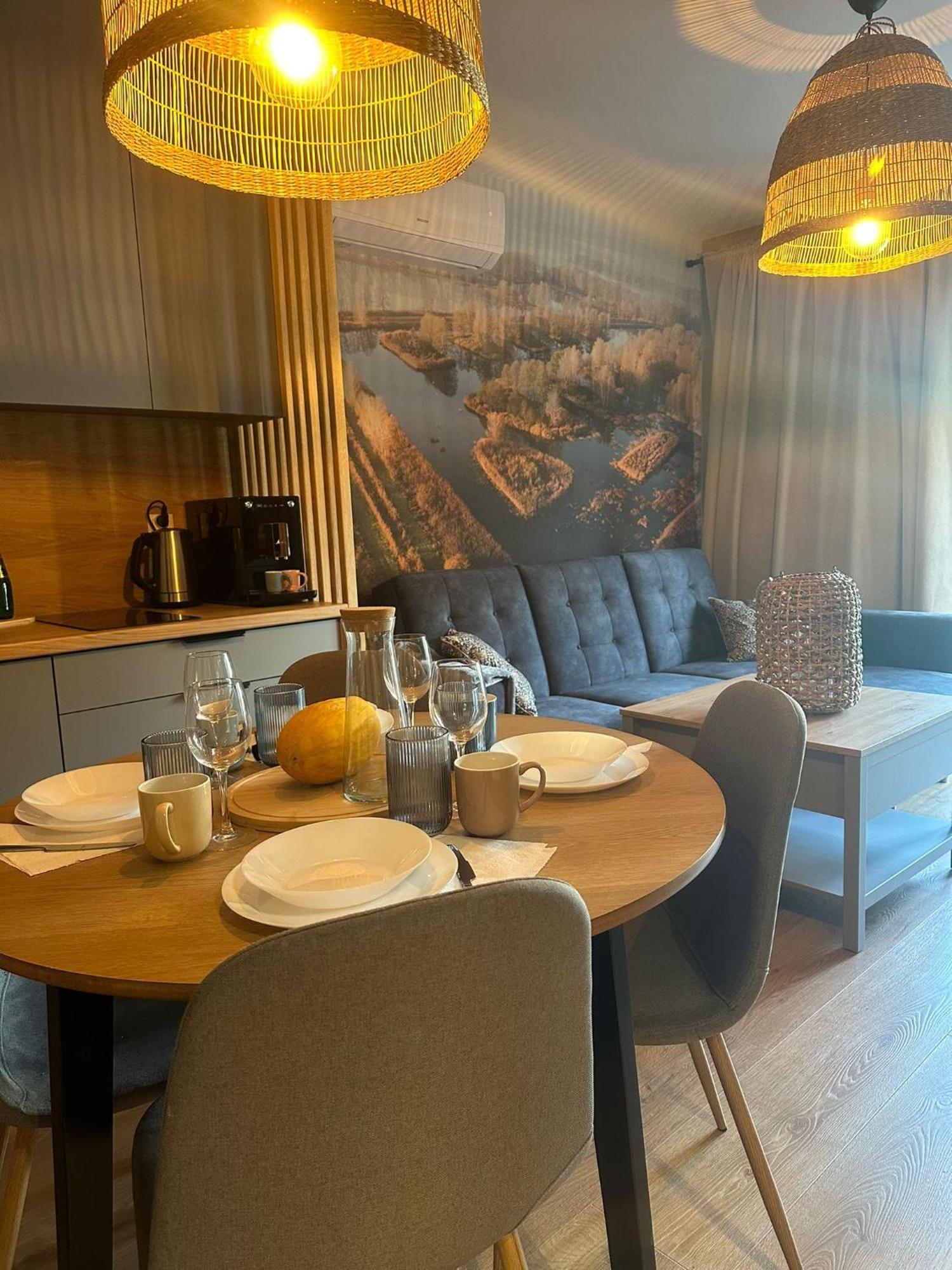 Apartament 8 Z Ogrodkiem I Prywatna Sauna, Rowery, Spacery W Dolinie Baryczy - 5D Apartamenty Milicz Luaran gambar