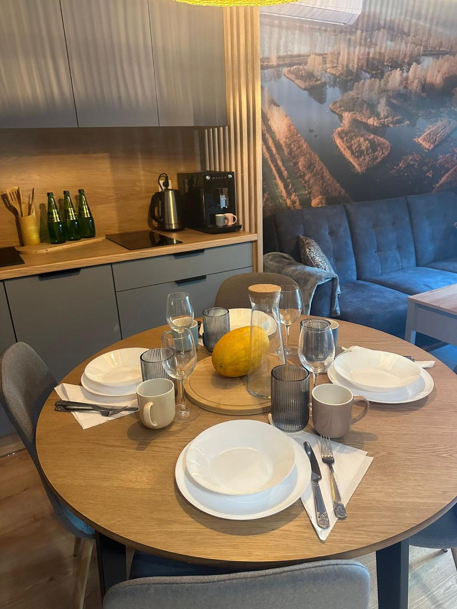 Apartament 8 Z Ogrodkiem I Prywatna Sauna, Rowery, Spacery W Dolinie Baryczy - 5D Apartamenty Milicz Luaran gambar